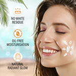 Buy FACES CANADA Sunscreen Lotion, 100 ml | SPF 50 PA+++ | Protects From UVA & UVB Rays | 1% Hyaluronic Acid & Vitamin C | Lightweight | No White Cast | Natural Radiant Glow| No Alcohol | No Parabens - Purplle