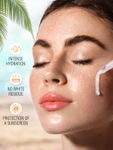 Buy FACES CANADA Sunscreen Serum, 30 ml | SPF 50 PA+++ | Protects From UVA & UVB Rays | 1% Hyaluronic Acid & Vitamin C | Lightweight | No White Cast | Natural Radiant Glow| No Alcohol | No Parabens - Purplle