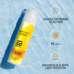 Buy FACES CANADA Water Gel Sunscreen, 50 gm | SPF 50 PA+++ | Protects From UVA, UVB & Blue-Light Rays | 1% Hyaluronic Acid & Vitamin C | Lightweight | No White Cast | Natural Radiant Glow| No Alcohol - Purplle