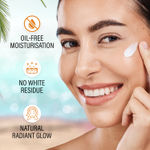 Buy FACES CANADA Water Gel Sunscreen, 50 gm | SPF 50 PA+++ | Protects From UVA, UVB & Blue-Light Rays | 1% Hyaluronic Acid & Vitamin C | Lightweight | No White Cast | Natural Radiant Glow| No Alcohol - Purplle