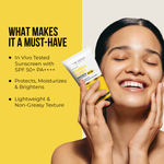 Buy Dr. Sheth's Ceramide & Vitamin C Sunscreen SPF 50+ PA++++ |In-Vivo Tested | For Healthy & Bright Skin | Lightweight & Non Greasy | For UVA/UVB & Blue Light & IR Protection | No white cast | For All Skin Types | For Men & Women | 50 gm - Purplle