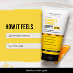 Buy Dr. Sheth's Ceramide & Vitamin C Sunscreen SPF 50+ PA++++ |In-Vivo Tested | For Healthy & Bright Skin | Lightweight & Non Greasy | For UVA/UVB & Blue Light & IR Protection | No white cast | For All Skin Types | For Men & Women | 50 gm - Purplle