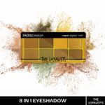 Buy FACES CANADA Magneteyes 8 in 1 Eyeshadow Palette - The Loyalists, 6.4 gm | Shimmer & Matte Shades | Long Lasting & Intensely Pigmented | Buttery Soft Lightweight Texture | Smooth & Easily Blendable - Purplle