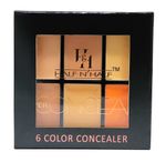 Buy Half N Half Cover Concealer Skin Beauty, Multicolour Palette, Honey (9.6 gm) - Purplle