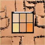 Buy Half N Half Cover Concealer Skin Beauty, Multicolour Palette, Caramel (9.6 gm) - Purplle