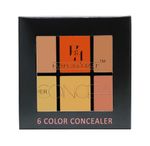 Buy Half N Half Cover Concealer Skin Beauty, Multicolour Palette, Frappe (9.6 gm) - Purplle