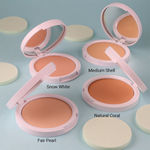 Buy Iba Perfect Look Long-Wear Mattifying Compact 00 Snow White (9 gm) - Purplle