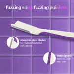 Buy Bombae Face Razor for women - For Instant & Painless Hair Removal (Pack Of 3) 200 gm - Purplle