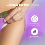 Buy Bombae reusable menstrual cup with ring stem for women | ultra soft, medium size with pouch 200 gm - Purplle