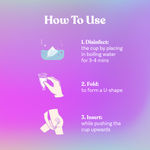 Buy Bombae reusable menstrual cup with ring stem for women | ultra soft, medium size with pouch 200 gm - Purplle