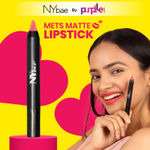 Buy NY Bae Lip Crayon, Mets Matte, Pink - Swing Like Me 8 (2.8 g) - Purplle