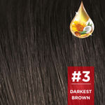 Buy REVLON Color 'n Care NOURISHING PERMANENT HAIR COLOR - 3 Darkest Brown (Sachet) - Purplle
