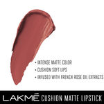 Buy Lakme Cushion Matte Lipstick, Pink Rose (4.5 g) - Purplle