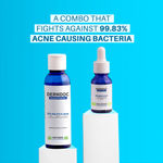 Buy DERMDOC Combo Kit Goodbye Acne Combo | salicylic acid serum | salicylic acid face wash | face wash for oily skin | pimples | acne | clogged pores | blackheads & whiteheads | super saver pack Combo of 3 - Purplle