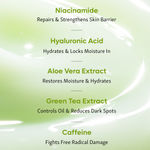 Buy mCaffeine Green Tea Oil-Free Moisturizer with Niacinamide 5% - 50 ml - Purplle