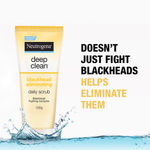 Buy Neutrogena Deep Clean Blackhead Eliminating Daily Scrub (100 g) - Purplle