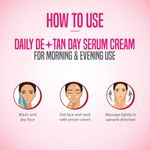 Buy Nature's Essence Daily De-Tan Day Serum Cream 50 ml/48 g - Purplle