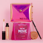 Buy Swiss Beauty Summer Essentials Kit|long-wearing Liquid Concealer-2|Multi-purpose On the Move Lip Pallete-2|Water-resistant & long-wearing Eyebrow & Gel Eyeliner With Pouch - Purplle