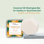 Buy Earth Rhythm 100% Virgin Coconut Oil Shampoo Bar | Restores Shine, Deeply Nourishes Hair, Stimulates Hair Growth | for All Hair Type | Men & Women | With Tin - 80 G - Purplle
