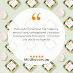 Buy Earth Rhythm 100% Virgin Coconut Oil Shampoo Bar | Restores Shine, Deeply Nourishes Hair, Stimulates Hair Growth | for All Hair Type | Men & Women | With Tin - 80 G - Purplle