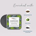 Buy EARTH RHYTHM bamboo Charcoal & apple cider vineger Shampoo Bar | Clarify scalp, Strengthen Roots, Revitalise Hair | for Oily Scalp | Men & Women | With Tin - 80 gm - Purplle