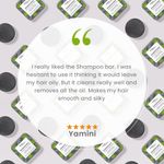 Buy EARTH RHYTHM bamboo Charcoal & apple cider vineger Shampoo Bar | Clarify scalp, Strengthen Roots, Revitalise Hair | for Oily Scalp | Men & Women | With Tin - 80 gm - Purplle