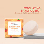 Buy Earth Rhythm Exfoliating Shampoo Bar With Salicylic Acid, White Willow Bark & Tomato Fruit Ferment | Exfoliates Dandruff, Control Sebum Production | for Oily Flaky & Dandruff Scalp | Men & Women | Without Tin - 80 G - Purplle