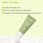 Buy Earth Rhythm Shikimic Acid Deodorant | Exfoliates, Soothes, Visibly Brightens | for All Skin Types | Men & Women - 80 ML - Purplle