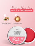 Buy Earth Rhythm Tinted Lippie - Rose Bud Lip Balm with the goodness of Shea Butter & SPF 30 | Nourishes Lips, Prevent Dryness, for Women & Girls - 10 gms - Purplle