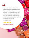 Buy Earth Rhythm Tinted Lippie - Rose Bud Lip Balm with the goodness of Shea Butter & SPF 30 | Nourishes Lips, Prevent Dryness, for Women & Girls - 10 gms - Purplle
