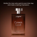 Buy Pilgrim Zen Perfume for Men + Greek God Perfume (Eau de parfum) With Musk, Smoky Cedarwood & Sandalwood, Aqua Notes & Aromatic Vetiver | 8hrs+ Long lasting Perfume for Men, Combo Pack - Combo of 2 - Purplle