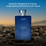 Buy Pilgrim Zen Perfume for Men + Greek God Perfume (Eau de parfum) With Musk, Smoky Cedarwood & Sandalwood, Aqua Notes & Aromatic Vetiver | 8hrs+ Long lasting Perfume for Men, Combo Pack - Combo of 2 - Purplle