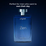 Buy Pilgrim Zen Perfume for Men + Greek God Perfume (Eau de parfum) With Musk, Smoky Cedarwood & Sandalwood, Aqua Notes & Aromatic Vetiver | 8hrs+ Long lasting Perfume for Men, Combo Pack - Combo of 2 - Purplle