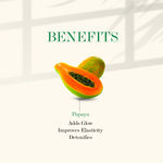 Buy Good Vibes Papaya Skin Care Combo (Set of 5) - Face Wash 200ml, Scrub 50g, Mask 50g, Gel 50g & Face Cream - Purplle