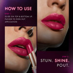 Buy Lakme 9to5 P+S Lipstick, Red Pop, 3.6 gm - Purplle