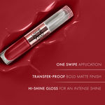 Buy Lakme 9 to 5 Matte to Glass Liquid Lip - Fiery Red, 7.6 ml - Purplle