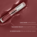 Buy Lakme 9 to 5 Matte to Glass Liquid Lip - Tropical Princess, 7.6 ml - Purplle
