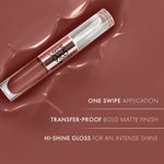 Buy Lakme 9 to 5 Matte to Glass Liquid Lip - Salted Caramel, 7.6 ml - Purplle