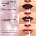 Buy Lakme 9 to 5 Matte to Glass Liquid Lip - Mulberry Wine, 7.6 ml - Purplle