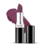 Buy RENEE Stunner Matte Lipstick, Your Highness 4 gm, Intense Color Pay Off, Full Coverage Long Lasting Weightless Velvety Formula, Enriched with Vitamin E & Hyaluronic Acid - Purplle