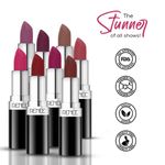 Buy RENEE Stunner Matte Lipstick, Free Spirit 4 gm, Intense Color Pay Off, Full Coverage Long Lasting Weightless Velvety Formula, Enriched with Vitamin E & Hyaluronic Acid - Purplle