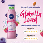 Buy Nivea Fresh Blends Refreshing Body wash- Raspberry, Blueberry & Almond Milk (91% Naturally derived ingredients)(300 ml) - Purplle