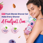 Buy Nivea Fresh Blends Refreshing Body wash- Raspberry, Blueberry & Almond Milk (91% Naturally derived ingredients)(300 ml) - Purplle
