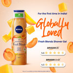 Buy Nivea Fresh Blends Refreshing Body wash- Mango, Apricot, Rice (91% Naturally derived ingredients) - Purplle