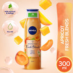 Buy Nivea Fresh Blends Refreshing Body wash- Mango, Apricot, Rice (91% Naturally derived ingredients) - Purplle