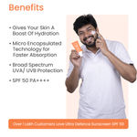 Buy Earth Rhythm Ultra Defence Sunscreen SPF 50 PA++++,Non Sticky/Non Greasy, No White Cast | For All Skin Types| Men & Women - 30 ml - Purplle