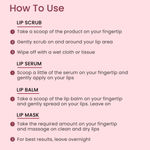 Buy Earth Rhythm Lip Care Kit pack of 4 | Lip Scrub, Lip Serum, Lip Balm & Lip Mask | Exfoliate, Hydrate, Nourish, Moisturize | For Men & Women - Purplle