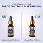 Buy St.Botanica BHA Salicylic 2% + Hyaluronic Acid 1% Skin Clarifying Serum 10ml | Controls Excess Oil - Purplle