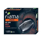 Buy Fiama Men Deep Clean Gel Bar, With Charcoal, Grapefruit & Skin Conditioners For Moisturized Skin, 125g Soap for Men, For All Skin Types - Purplle