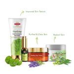 Buy Inveda Acne Treatment Kit, Reduce Acne, Blemishes with Lavender & Gotukola for Pure & Clear Skin, 210ml - Purplle